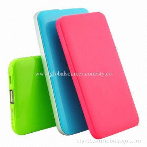 Super Thin Power Banks with 5,000mAh Capacity, Sized 121 x 72 x 9.5mm